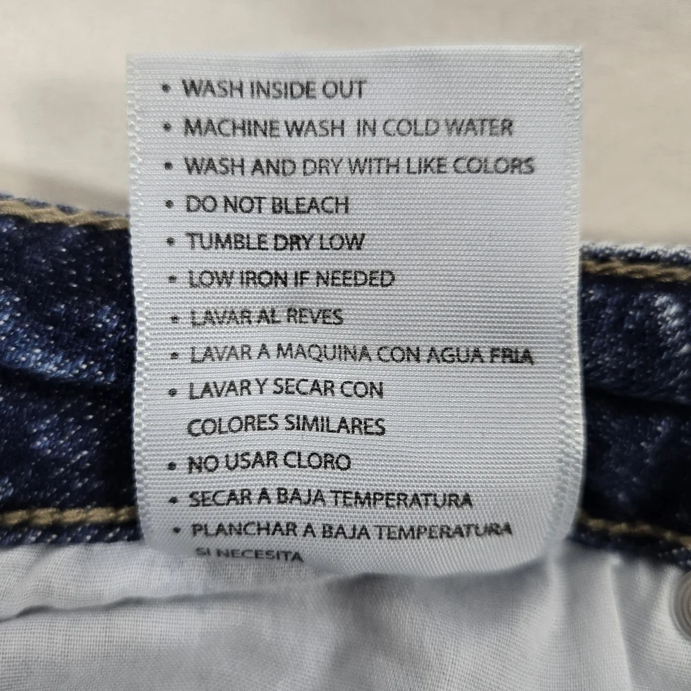 KanCan Blue Distressed High Waisted Jean Shorts